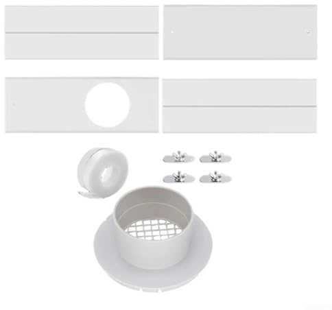 Estable y para kit de sellado de ventana para aire acondicionado portátil, placa deflectora ajustable