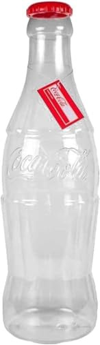Hucha grande de plástico para botellas, monedas, notas, hucha de plástico inspirada en botella de cristal, 1 pie, 12 pulgadas, botella pequeña de 30 cm