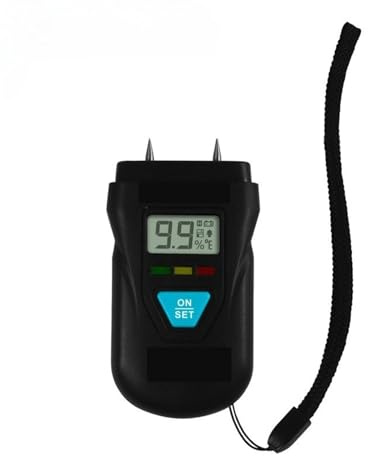 Igrometro, EM4813 Misuratore di umidità Tester di contenuto Igrometro a secco for cartone da parete Legno