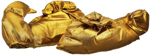Widmann WID9563S ? Gold Arab Costume Overshoes, Multi-Colour, One Size