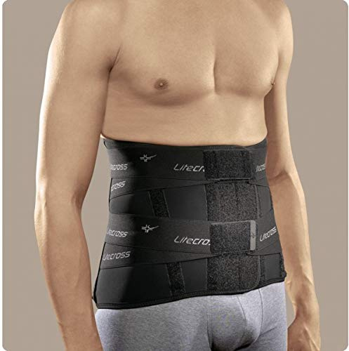 RO+TEN - Lite-cross corsetto alto in tessuto sensitive® nero - L