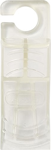 ABUS Türstopper Luca Tür-Keil aus rutschfestem Gummi - Klemmschutz für Kinder und Babys - 1 Stück- transparent - 73137 | Rutschfester Hartgummi-Keil für Innen- und Außenbereich – schützt vor eingeklemmten Fingern und Türknallen