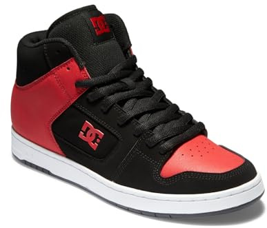 DC Shoes Manteca 4 Hi höga sneakers för män, Svart, röd, 42 EU