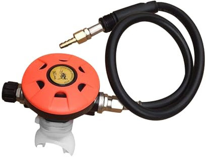 F Fityle Einstellbarer Tauchregler für die zweite Stufe, Atemregler für die 2. Stufe, Explorer Scuba Diving Atemregler für die zweite Stufe für