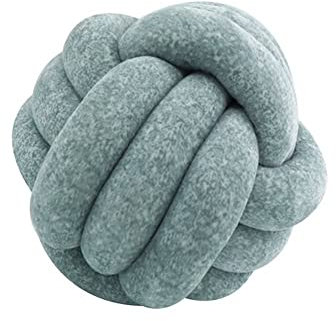 Knotenkissen, Couchkissen, Sofa Kissen, Knoten-Ball-Kissen, Deko Zierkissen, Geknotetes Kissen für Sofa, Rund Knoten Kissen, Deko Knoten, Knot Pillow Ball