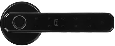 TaNeHaKi Electronic Digital Fingerprint Smart Door Lock,Biometric Door Lock with Handle and Keypad for Home,Office,Apartment