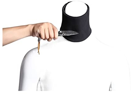 EDEDE Gants Anti Coupure, Protège-Cou résistant aux coupures de Niveau 5, Anti-Coups, résistant aux coupures, Meilleure Protection, Auto-défense, sécurité du Corps.
