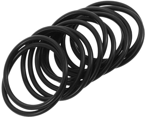 Cabilock Anillos de Goma Antivibración para Micrófono Condensador 12 Piezas Bandas Elásticas de Montaje Amortiguador Accesorios de Suspensión para Soporte de Micrófono en Grabación en