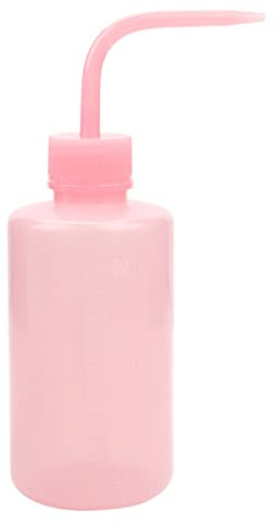 Bouteilles de nettoyage de cils pour extensions de bouteilles de lavage - Outils de maquillage avec ouverture étroite - Étiquettes pour bouteilles de lavage