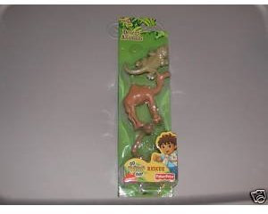 Go Diego Go Rescue Desert Animals Figur 3 Pack; Kamel, Klapperschlange, Bartagame