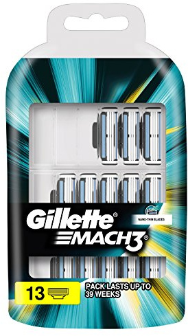 Gillette Mach3 Rasierklingen für Nassrasur, 13 Stück