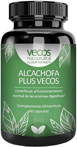 Extracto Seco de Alcachofa - Alcachofa Plus - 60 Cápsulas - Contribuye a Eliminar la Retención de Líquidos - Propiedades Digestivas y Depurativas - Complemento Alimenticio