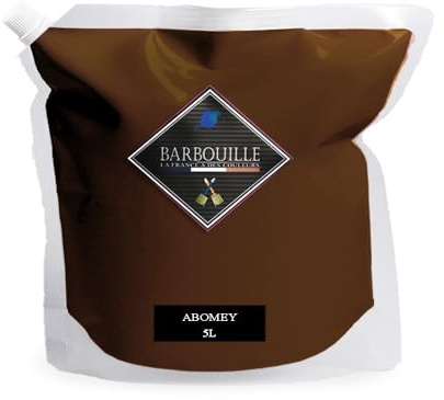 Peinture marron Chocolat Acrylique Abomey - Effet Mat-Poudré - Peinture Mur & Plafond - Lessivable - Séchage En 30 min - COV A+ - Fabriquée En France - 5 L - BARBOUILLE