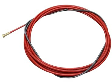 Drahtspirale Drahtseele Führungsspirale isoliert rot 3m, 4m, 5m 1,0-1,2 MIG/MAG MB15/25, Größe: 3m