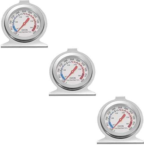 UPKOCH 3stücke Grillthermometer Aus Edelstahl Für Präzise Temperaturmessung Für Backofen Grill Und Bbq Einfach Zu Bedienen Korrosionsbeständig Zuverlässige Temperaturüberwachung