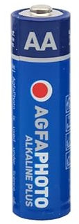 AgfaPhoto Batterie alcaline PLUS Carignon AA LR6 (1,5 V, confezione da 40) – Lunga durata, ideali per telecomandi, giocattoli, fotocamere e altro ancora, prestazioni affidabili e costanti, colore: