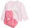 adidas Unisex - Bimbi 0-24 ESSENTIALS JOGGER, Clear Pink/White, 3-4 Years