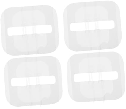 Cierres de Heridas de Emergencia Adhesivos, PVC Blanco 4 Unidades | PVC Blanco, Cierre No Invasivo, para Cocina y Ciclismo, Uso en Primeros Auxilios de Emergencia, 4 Piezas
