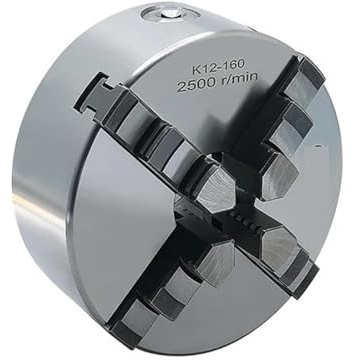 BMWJYLPM Mandrin Manuel K12 à 4 Mors, 80/100 / 125/160 mm, Accessoires pour fraiseuse et toureuse (K12-125)
