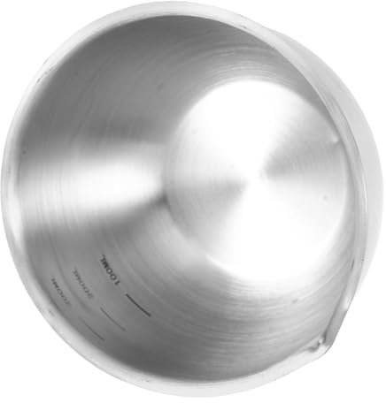 Cabilock Tasse à Mesurer Acier Inoxydable Tasse à Mesurer Pratique Pour Cuisine à Domicile Contenant Du Riz Et Autres Liquides