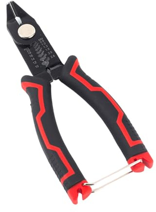 Alicates compactos de 16.5 cm para pelar cables y cortar cables para una instalación y mantenimiento eléctricos eficientes, herramienta de ingeniería electrónica