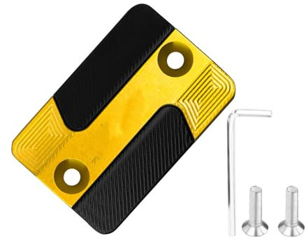 Gissroys Copertura per sistema frenante per moto PCX160 PCX125 PCX150, installazione senza attrezzi, struttura in alluminio antiruggine, elegante copertura freno per moto