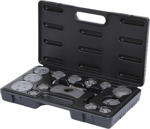 KS Tools 150.2015 Bremskolben-Rückstell-Werkzeug-Satz, 15-tlg.