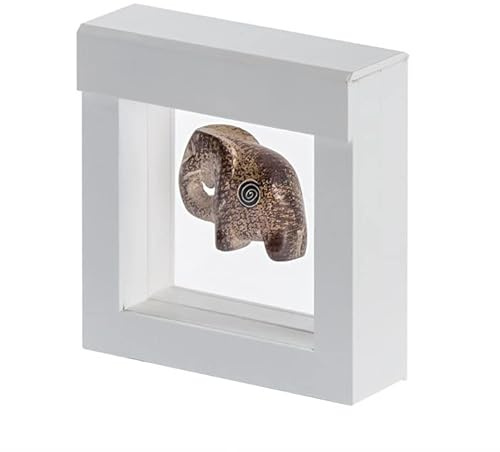 LINDNER Das Original Objektrahmen Nimbus 70, Rahmeninnenmaße 70 x 70 mm, weiß