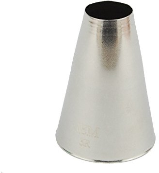 JEM #3R LARGE PLAIN ROUND SAVOY Icing Piping Decorating Nozzle Tip Tube Cake Dec