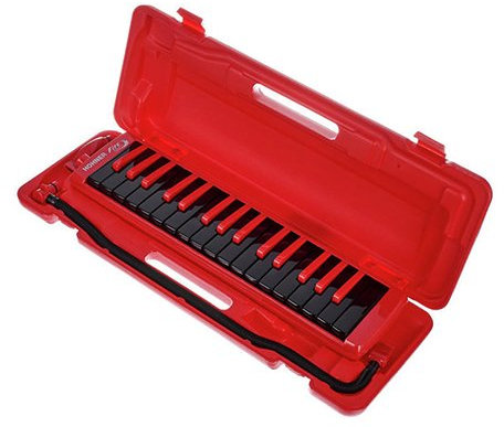 MELODICA - Hohner (943274) Fire 32 (Rojo y Negro)