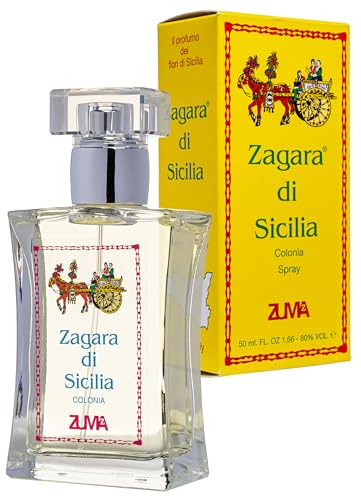 Profumi Zuma - Zagara di Sicilia - Unisex-Kölnisch Wasser - Floraler Duftspray - Die Einzigartige Emotion von Neroli und Floralen Noten Made in Italy (Zagara di Sicilia 50 ml)