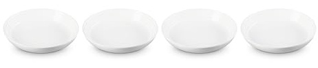 Le Creuset Stoneware Set of 4 Pasta Bowls, 8.5 each, White