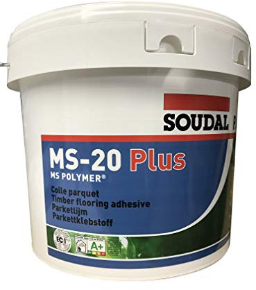 MS-20PLUS - Colle polymère pour revêtement de sol en bois - Soudal - 16 kg