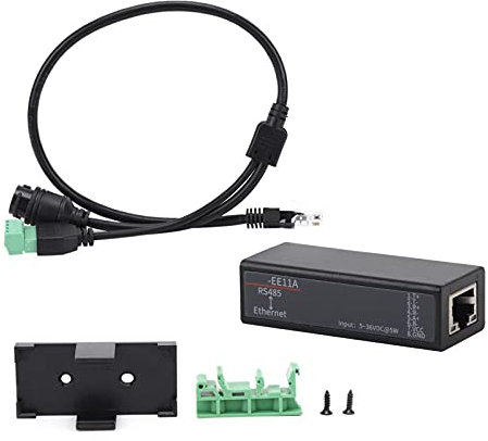 Fafeicy HF7121 Ethernet Serial Server für DTU Kurznachricht - Kommunikationsmodul mit 5-36 VDC, Webseitenmodus, Registrierung, Geräteverwaltung