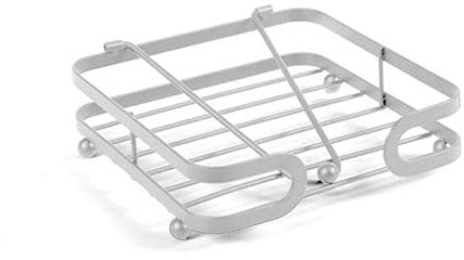 L.Eisen weiß Serviettenhalter 18x18x5