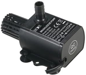 Amosfun Aquarium-brunnen-wasserpumpe Mini-bürstenlose Tauchpumpe Dc5v Für Desktop-brunnen Aquarium Leiser Gebrauch