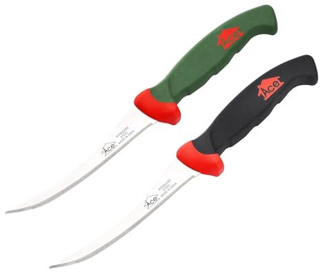 Generic Knife Set (2 Units of Tomato Knife, Stainless Steel)