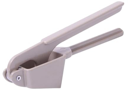 Multifunktionale Knoblauchpresse mit Großem Fach | Ergonomische Griffe, Zerkleinert auch Nüsse, Kreativer Küchenhelfer, für Präzises Arbeiten in Küche