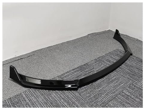 DZSQTUND Frontspoiler Für Golf 6 MK6 TSI TDI Standard 2008-2012 Für Maxton Stil Auto Front Stoßstange Splitter Lip Diffusor Körper Kit Spoiler Schutz Auto Frontspoiler(Schwarz glänzend)