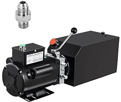 Unità pompa idraulica da 14 quarti 3 HP 2950 PSI 2 &4 Post Lift 3.5 Gallon Reservoir Car Jack Power Suit for riparazione auto(14 L Steel tank)