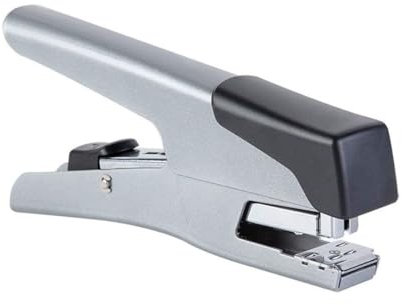 OUYUE Grapadora De Oficina Grapadora Manual Tipo Abrazadera For Oficina, Grapadora Decorativa Comercial De Baja Fuerza For Oficina Y Escuela Grapadora para Hogar(Blue,Silver)