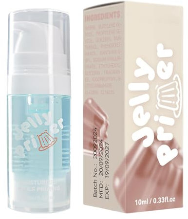 Hydrating Primer, Jelly Face Primer, Perfekte Gelbasierte Und Feuchtigkeitsspendende Liquid Foundation Set Matte Liquid Full Coverage Foundation With Face Primer Foundation Brush Makeup