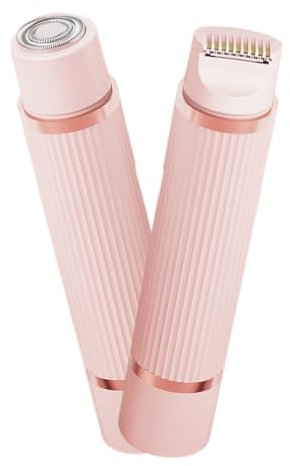 Rasoio elettrico da donna, 2 in 1, rasoio elettrico a doppia testa, da donna, rasoio intimo per donna, rasoio elettrico da donna, impermeabile, per diverse parti del corpo