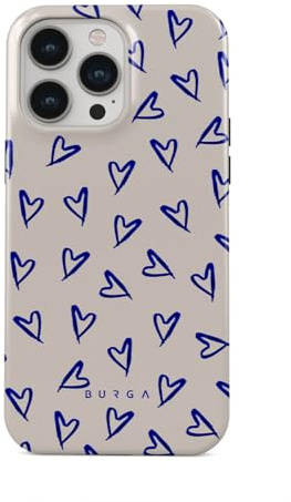 BURGA Handyhülle für iPhone 13 Pro – Unisex Hybrid-Schutzhülle mit stoßdämpfendem TPU & kratzfester Außenschale, erhöhter Displayrand, MagSafe-kompatibel, kabelloses Laden, stylisches Design