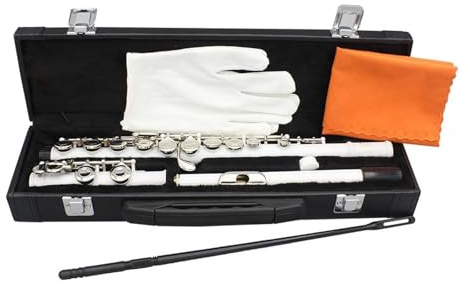 Flöte 16 Löcher C-Taste Flöte Querflöte Musikinstrument