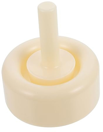 TOYANDONA Moule à Glace en Plastique Réutilisable Facile à Nettoyer pour DIY et Pâtisserie, Forme Bol Beige pour Desserts Maison et Fabrication de Crème Glacée