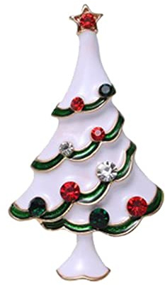 Generisch Stiefmütterchen Brosche Kleidung Urlaub Brosche Dekoration Weihnachtsbrosche Haarbrosche Für (B, 4.7x2.7cm)