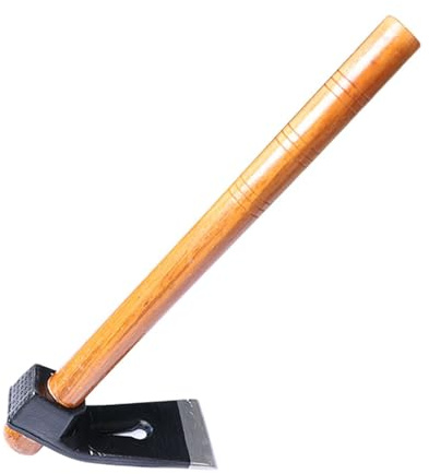 Vanga da giardino rinforzata,con manico in legno - Binette per allentare la Terra,per giardinieri agricoltori paesaggisti massicci vialetti Prato Corte Orto Serra Recinzione