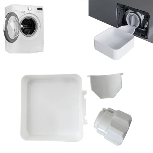 Washer Drain Pan, Water Catch Tray, Leak-Proof Washing Machine Drain Funnel | ReusableWashing Machine Filter Drain Tray, Washer Waste Water Catch Tray For Home Apartment Laundry Room Bathroom