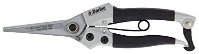 Darlac Compact Snips – Award Winning, Razor Sharp Garden Snips Ideal for Delicate & Light Pruning & Topiary Work – Lightweight – Precision Tensioned – SK5 High Carbon Steel Blade
